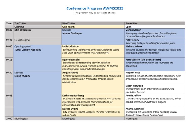 Link to AWMS2025 program PDF